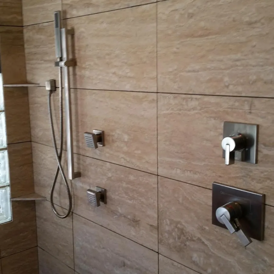 Shower fixture installation for Frozen Pipe Repair in Yorktown